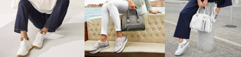 Hogan, vestibilità e materiali